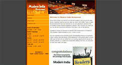 Desktop Screenshot of modernindia.ca